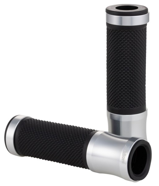 Puños ZELIONI para Vespa GTS/GTS Super/GT/GT L 125-300cc, plata