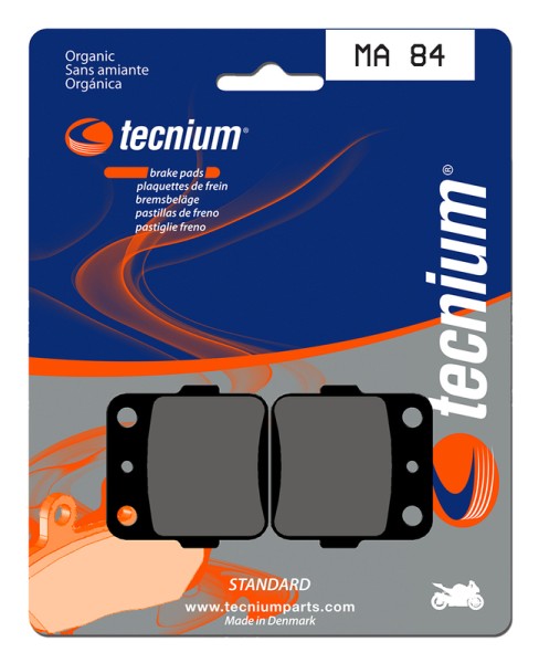 Pastillas de Freno Tecnium Street Orgánicas - MA84