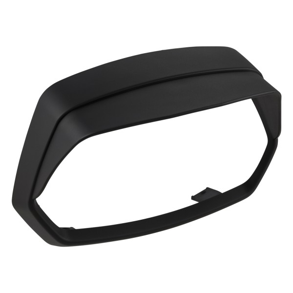 Aro de lámpara negro mate con pantalla para Vespa Sprint 50-150cc ('18-)