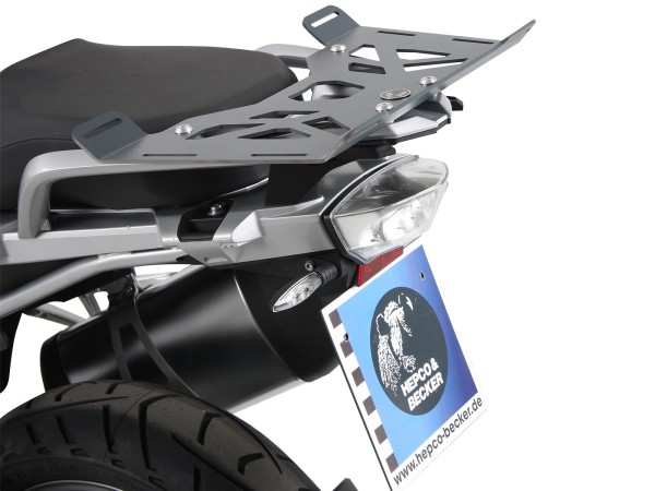 Extensión portaequipajes antracita para BMW R 1250 GS (19-23) Hepco & Becker
