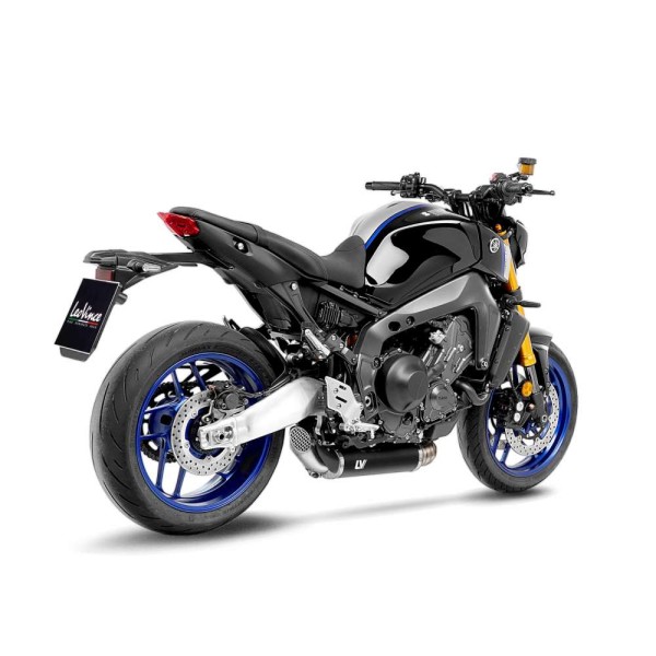 Sistema completo LeoVince LV Race para Yamaha MT-09 /SP, acero inoxidable negro, Euro5, ABE