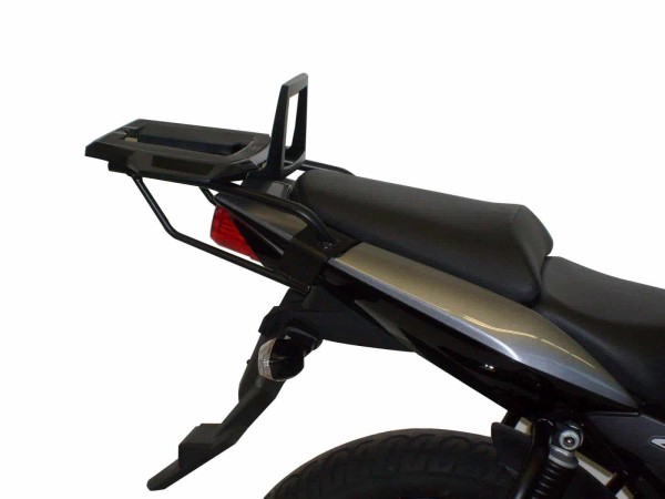 Portamaletas de aluminio negro para Honda CBF 125 (09-16) Hepco & Becker