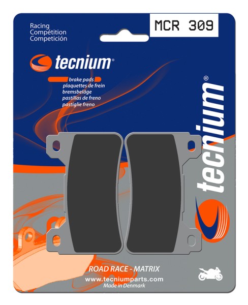 Tecnium Racing pastillas de freno de carbono de metal sinterizado - MCR309