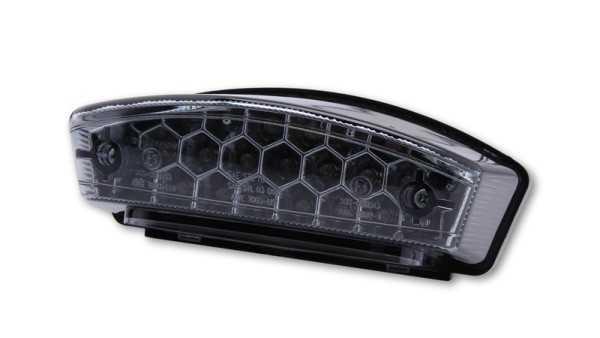 HIGHSIDER smart Monster Piloto trasero LED negro homologado E (1ud.)