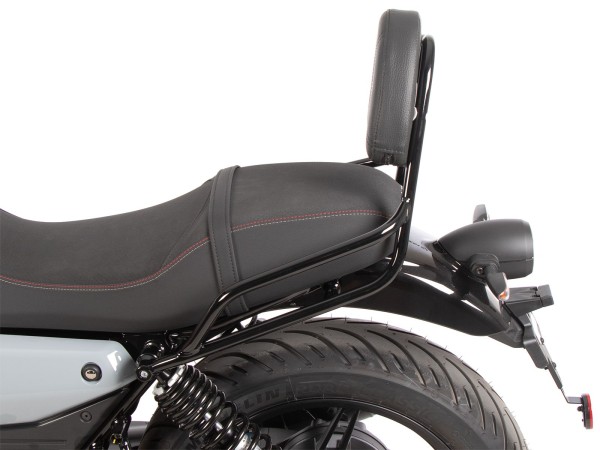 Sissybar sin portaequipajes negro para Moto Guzzi V7 850 Sport (25-) Hepco & Becker