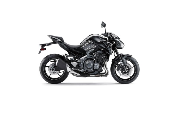 Stompgrip schwarz, Icon, für Kawasaki Z900, 2017-2024