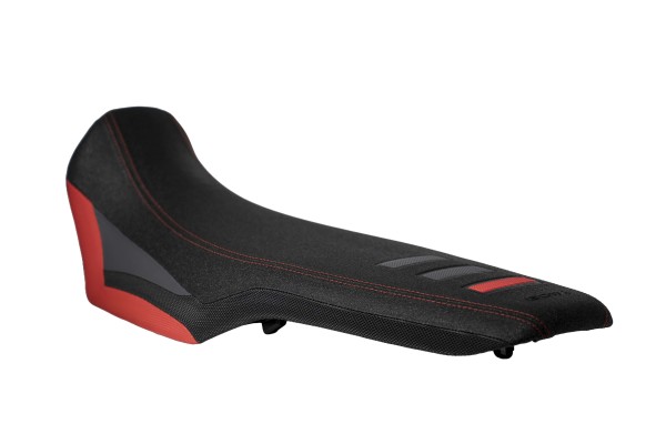Asiento de rally negro/rojo para Honda XL 750 Transalp (23-)