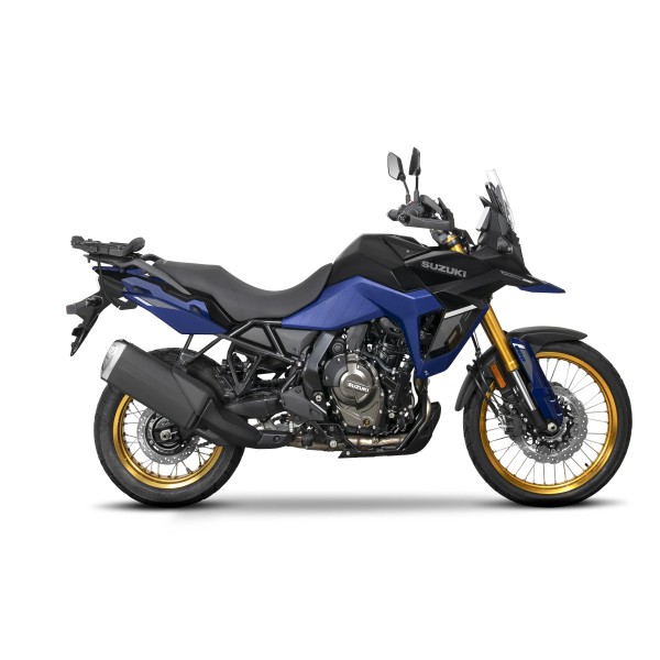 Soporte para baúl Shad, pintado de negro, para Suzuki DL 800 V-Strom /DE (23-)
