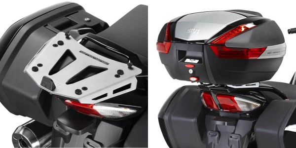 Portamaletas de aluminio para Yamaha FJR 1300 (Bj.06-18) Givi