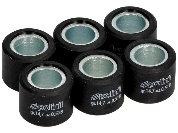 Juego de rodillos del variador Polini, 20x17 mm, 14,7 g, pieza: 6