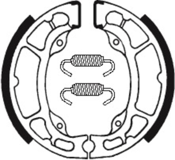 Zapatas de freno orgánicas Tecnium Off-Road - BA087
