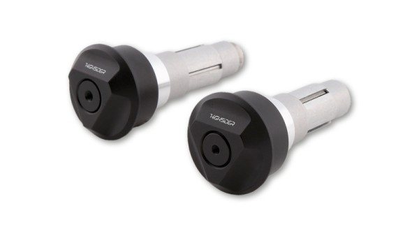 Contrapesos de manillar HIGHSIDER pro Tetra negro (par)