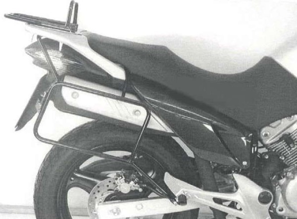Portamaletas lateral fijo negro para Honda XL 125 V Varadero (01-06) Hepco & Becker