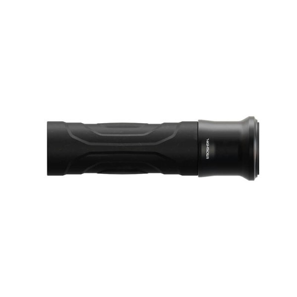 HIGHSIDER pro Esagano-RS empuñadura de goma negra 7/8 pulgadas (22,2 mm), 125 mm (par)
