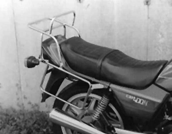 Portaequipajes superior y portaequipajes lateral tubulares para Honda CB 250 N /400 N (81-86)