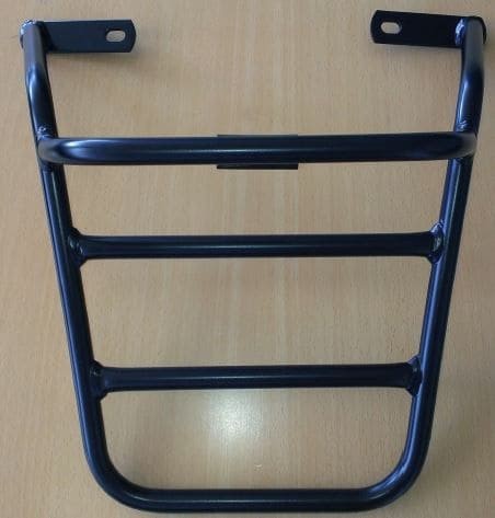 Portaequipajes tubular negro para Honda XBR 500 S (85-89) Hepco & Becker