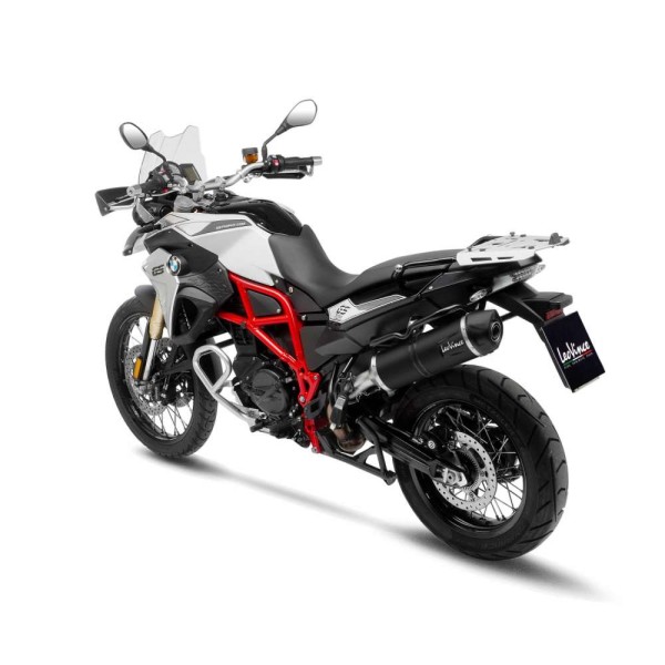 Sistema de escape LeoVince LV One Evo para BMW F 700 GS /F 800 GS, negro, slip on, E-certificate