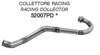 ARROW Krümmer in Edelstahl für Aprilia RX125 / SX125 Modelljahr 2025-