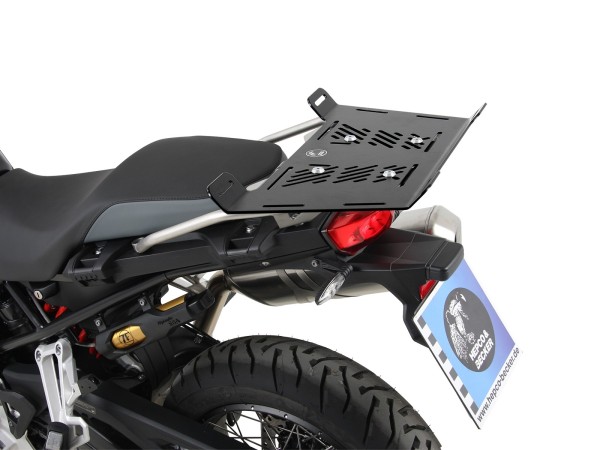 Extensión portaequipajes para combinar con portaequipajes accesorio original negro para BMW F 850 GS