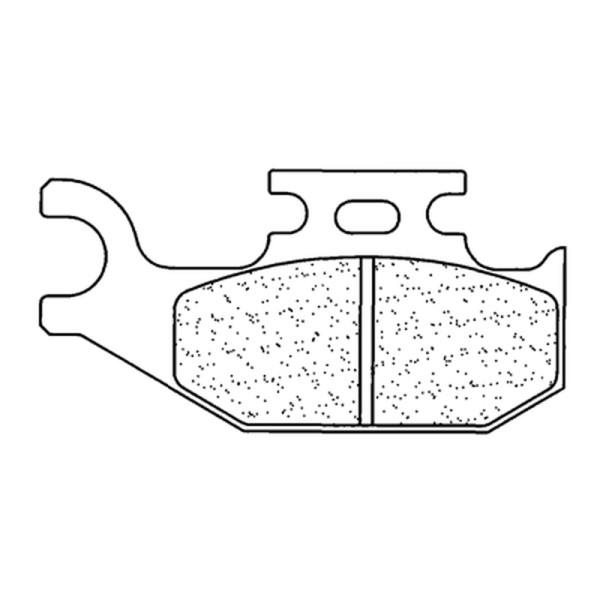 CL Brakes ATV pastillas de freno de metal sinterizado - 1102ATV1