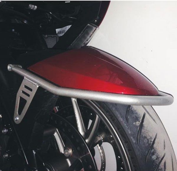Guardabarros delantero para BMW K 1600 GT /GTL (10-16), gris