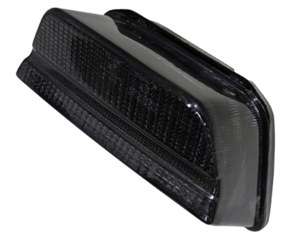 HIGHSIDER piloto trasero LED inteligente negro estilo Kawasaki, homologado E (1ud.)