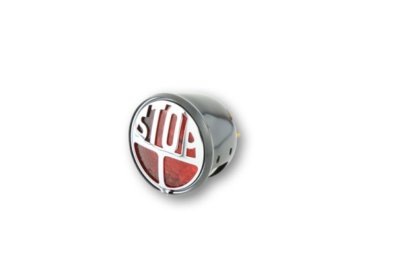 HIGHSIDER smart Stop Piloto trasero LED negro homologado E (1ud.)