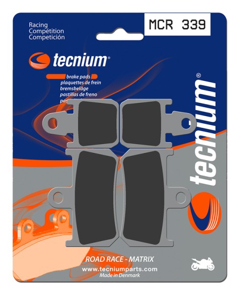 Tecnium Racing pastillas de freno de carbono de metal sinterizado - MCR339