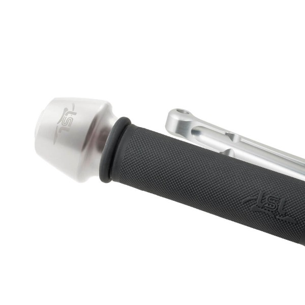 LSL Lenkerendgewicht Touren, Aluminium, extra schwer, 140g pro Seite, mit LSL-Logo, für 14 mm und 18