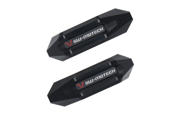 SW-Motech Kit crash pad negro para Kawasaki ER-6n - SW Motech