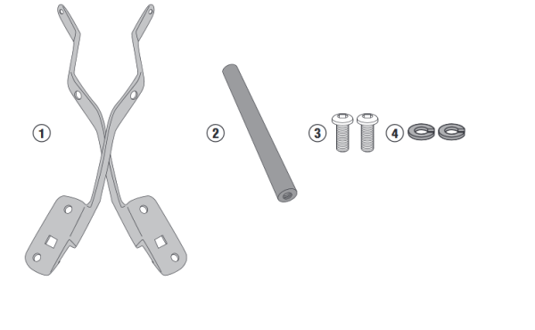 Soporte universal para smartphone/navi para BMW F 900 XR (Bj.20-) Givi