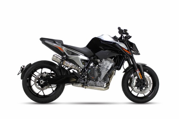 Silenciador trasero IXRACE MK2 KTM 790 /890 Duke, acero inoxidable, homologado E, Euro4+5