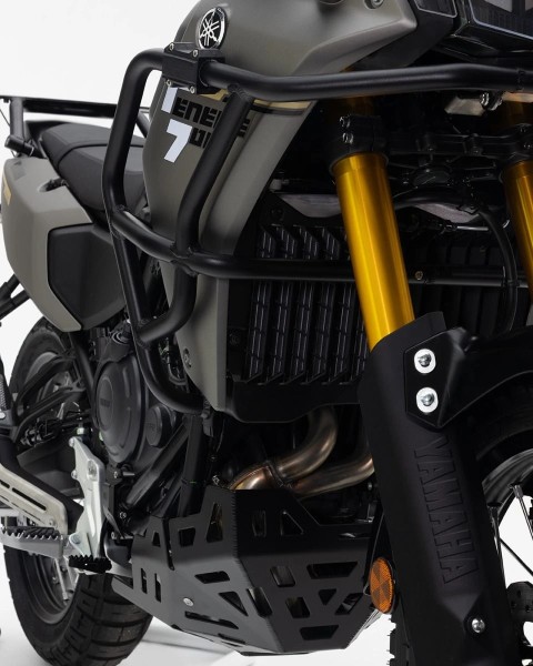 Barras de protección de aluminio negras para la Yamaha Ténéré 700 / Rally Edition (25-)