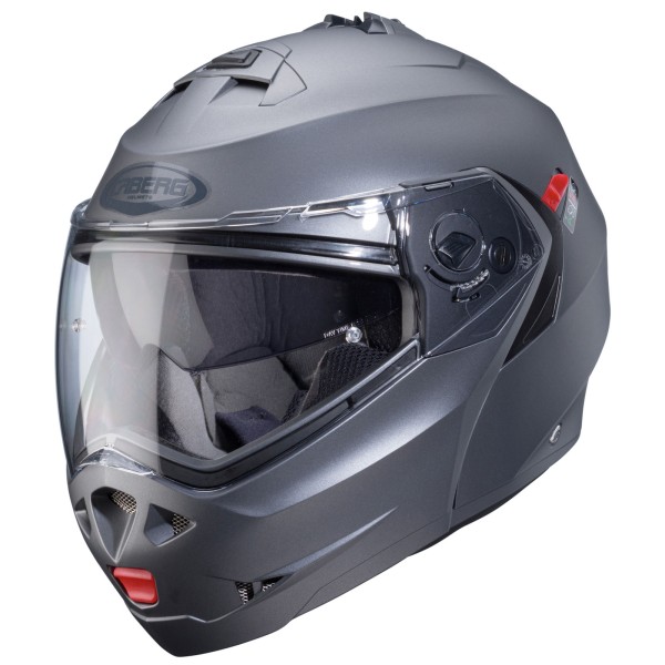 Casco Caberg Duke X mate-pistola metálica