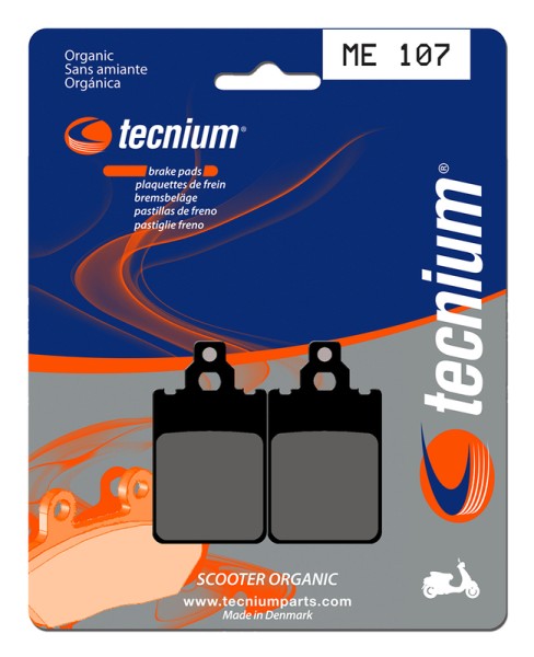 Pastillas de Freno Tecnium Scooter Orgánicas - ME107