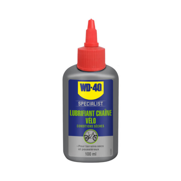 WD 40 Especialista® Lubricante seco para cadenas de bicicleta - 100 ml