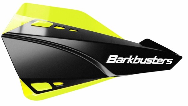 Juego de guardamanos Barkbusters Sabre Montaje universal Negro/Amarillo HiViz