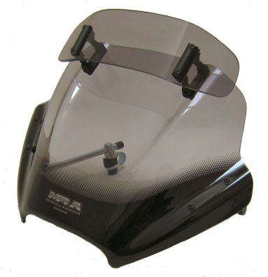 MRA VarioTouringScreen para NakedBike "VTNB" gris humo APRILIA MANA 850 RC