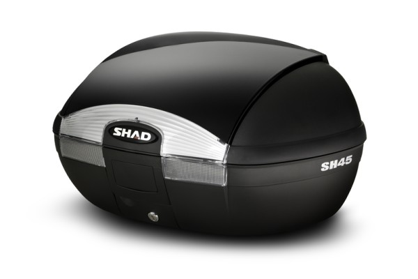 SHAD SH45 Abdeckung schwarz Metall