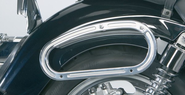 Soporte de alforja aluminio cepillado VN1600 Classic 2007 original Kawasaki