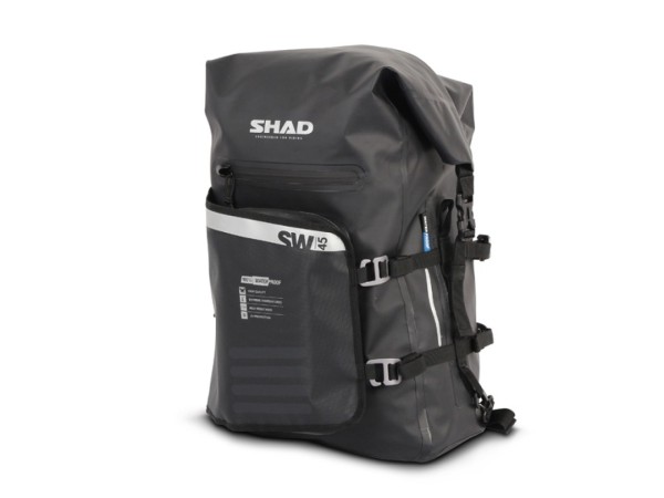 Bolsa trasera Shad SW45 impermeable, negra, 40 l