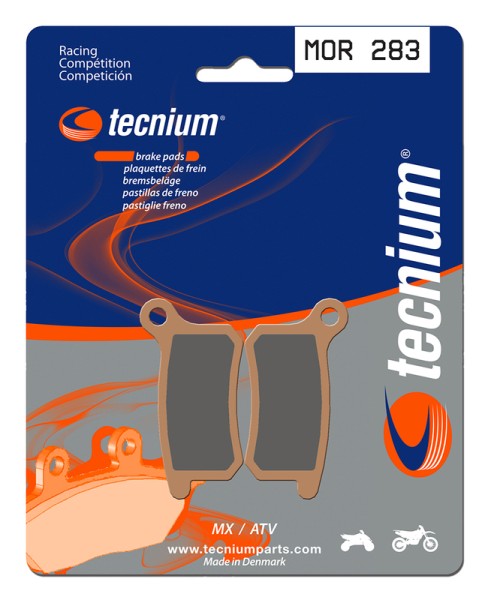 Tecnium Racing MX/ATV pastillas de freno de metal sinterizado - MOR283
