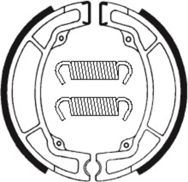 Zapatas de freno orgánicas Tecnium Off-Road - BA033