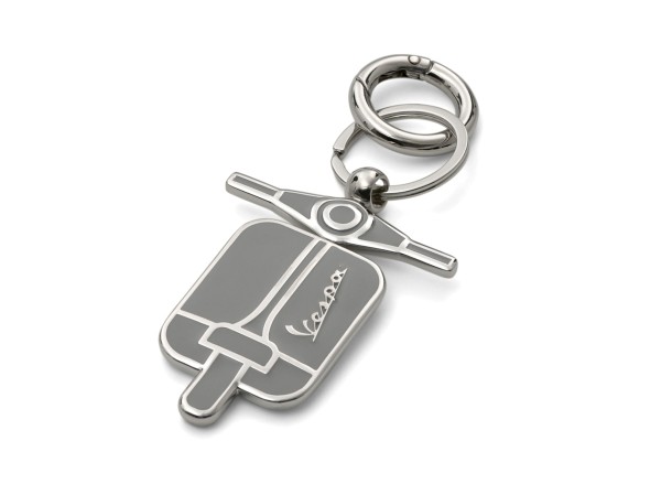Llavero Vespa Blade gris, colección DEC