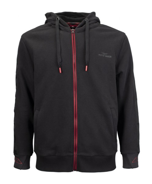 Moto Guzzi Chaqueta Sudadera V85 TT Algodón Negro