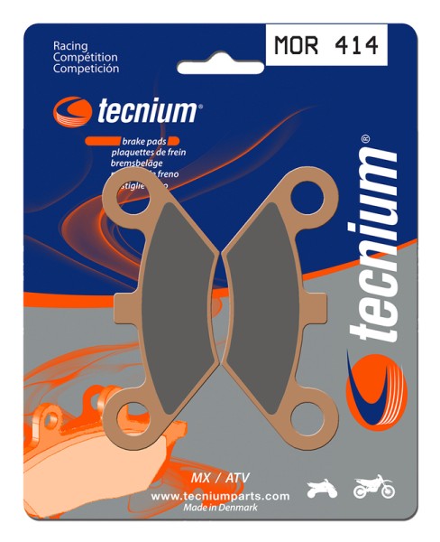 Tecnium Racing MX/ATV pastillas de freno de metal sinterizado - MOR414