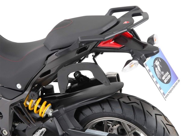 Soporte lateral C-Bow negro para Ducati Multistrada 950 /S (17-21) Hepco & Becker