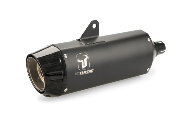 IXRACE Silenciador trasero de acero inoxidable negro desierto para Honda CB 750 Hornet (23-)
