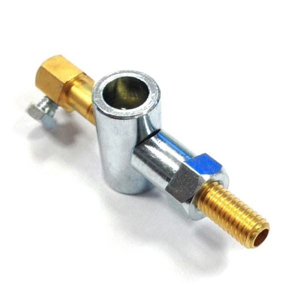 Tornillo de ajuste del cable de freno BIHR con cilindro largo y guía de cable