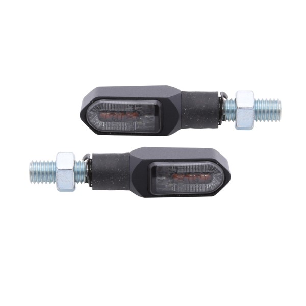HIGHSIDER Smart Namiko-TS LED 2en1 Indicador/luz de posición Carcasa negra/lente transparente